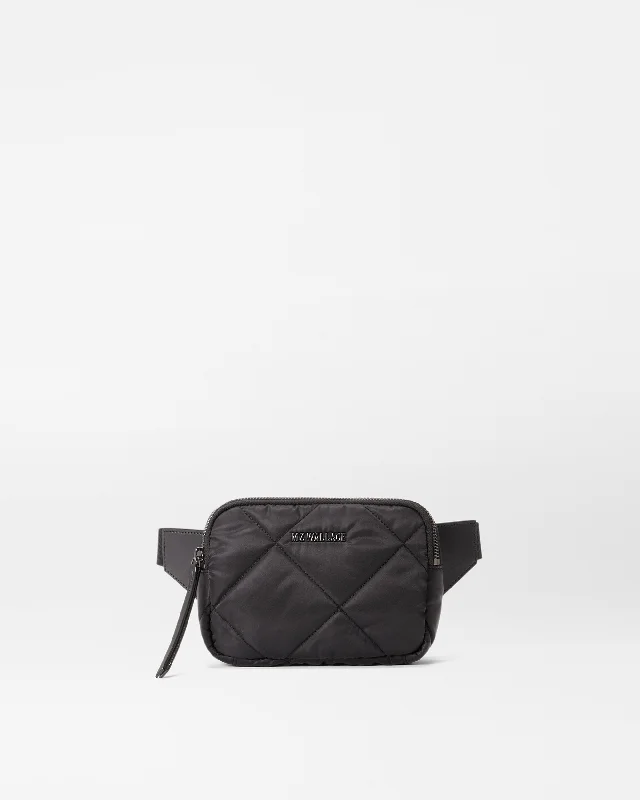 Black Madison Belt Bag