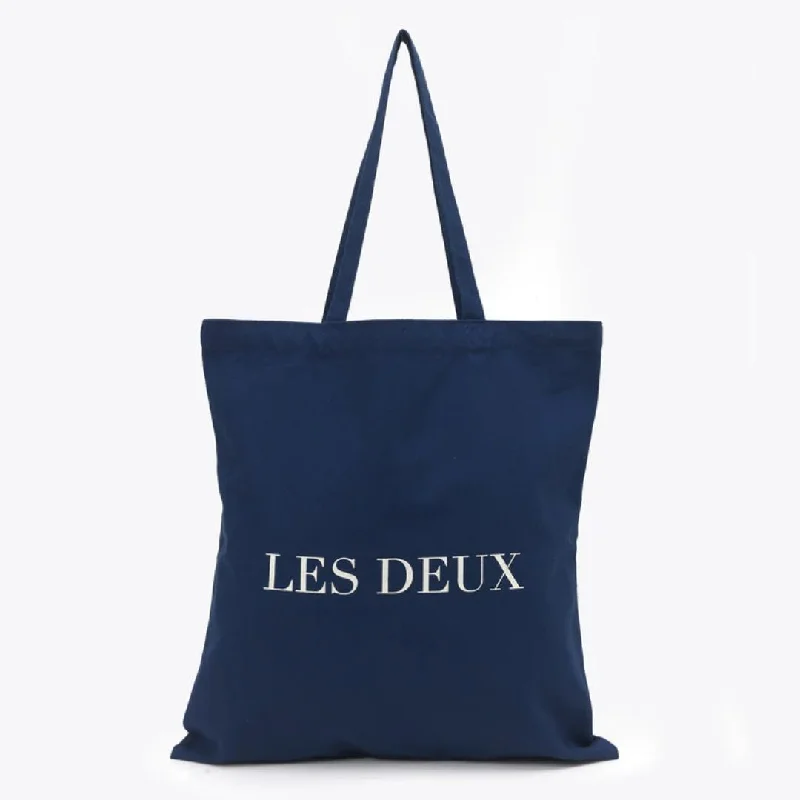 Les Deux Tote Bag (Navy)