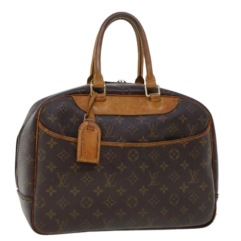 LOUIS VUITTON Monogram Deauville Hand Bag M47270 LV Auth 45311