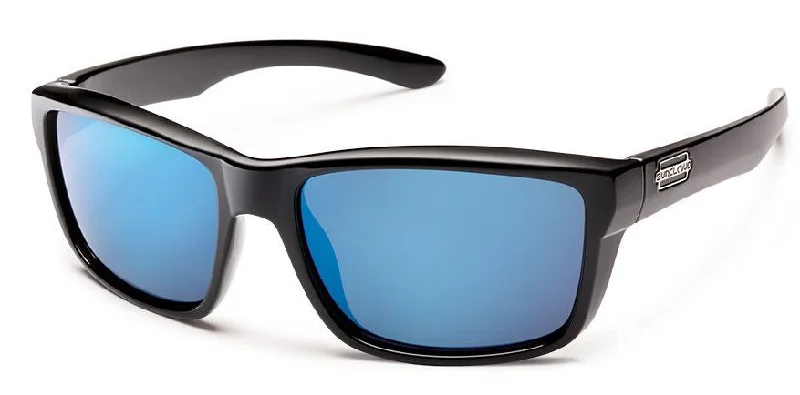 Mayor-Black-Polarized Blue Mirror