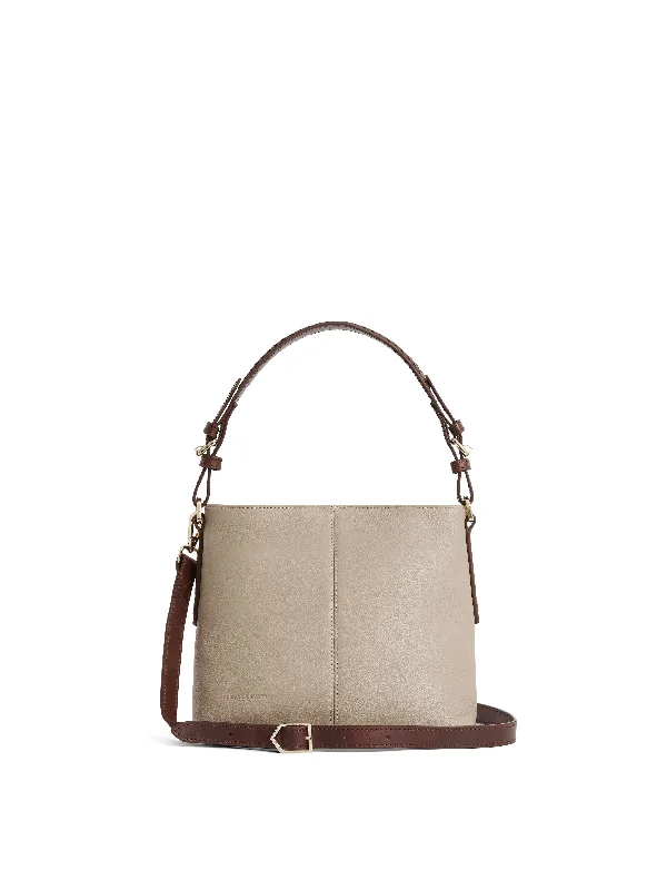 Mini Tetbury Tote - Stone Leather