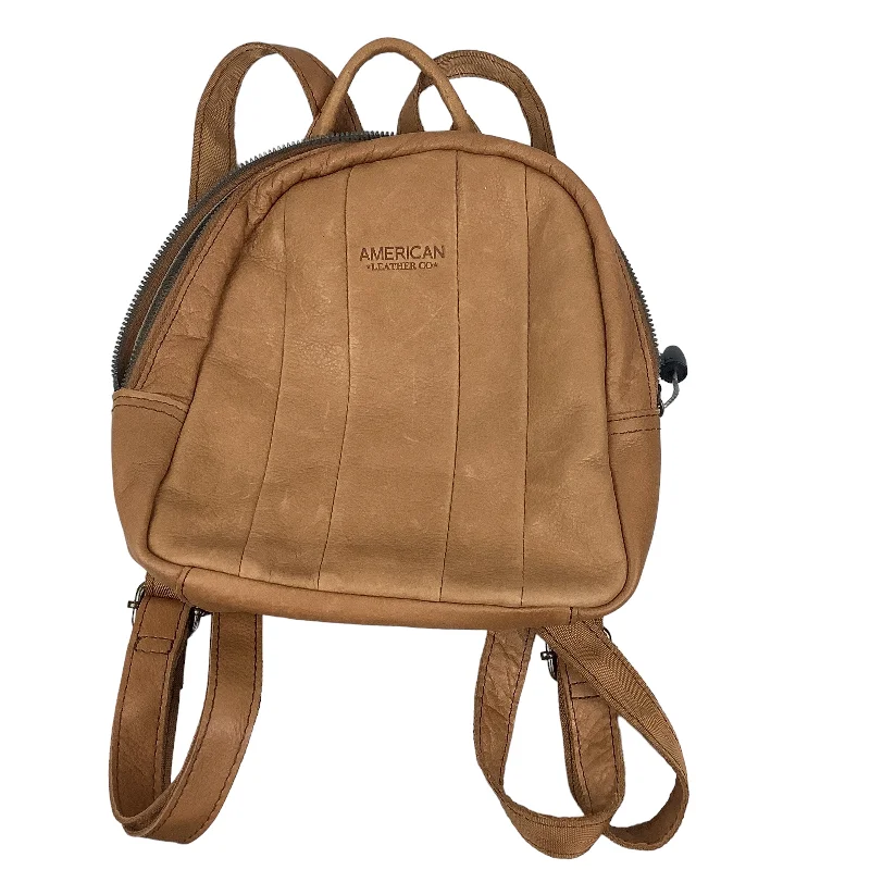 Backpack Leather By Clothes Mentor, Size: Small