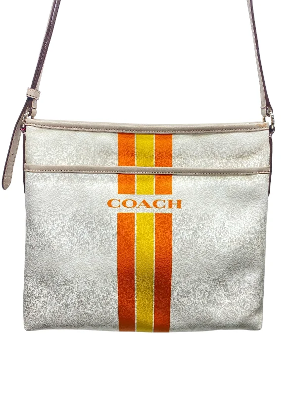 Crossbody Designer By Coach, Size: Large