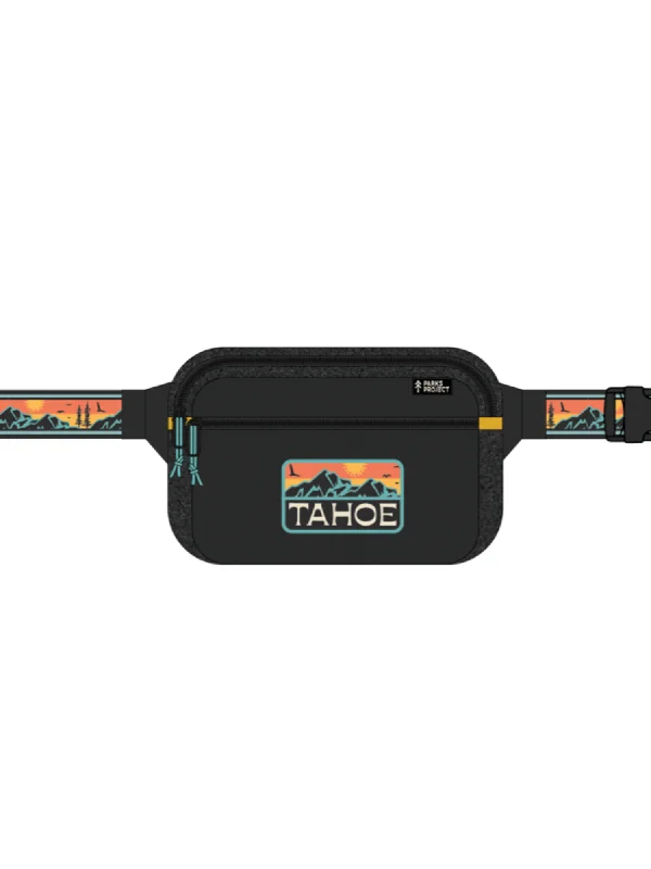 Tahoe Spirit Cord and Sherpa Fanny Pack - Graphite